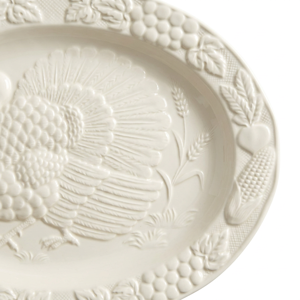 Turkey and harvest pattern detail
