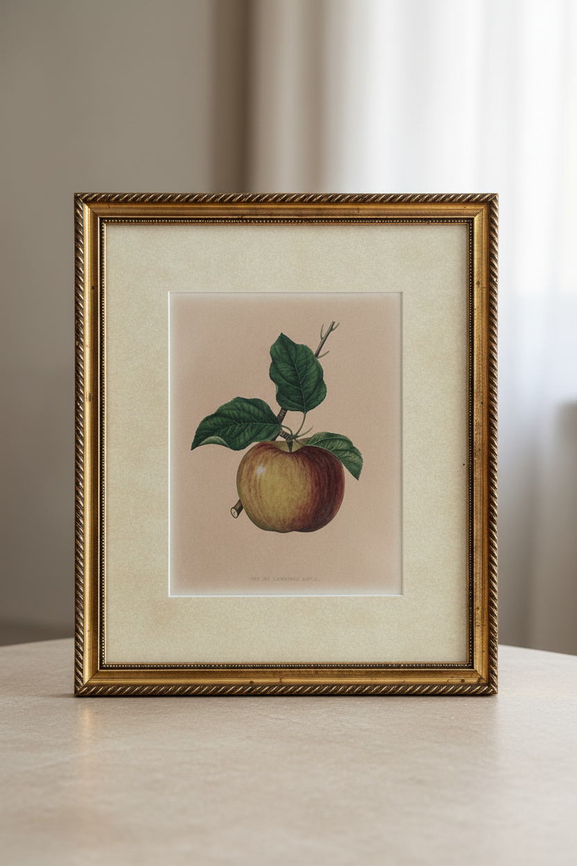 Vintage Apple Botanical — Individual