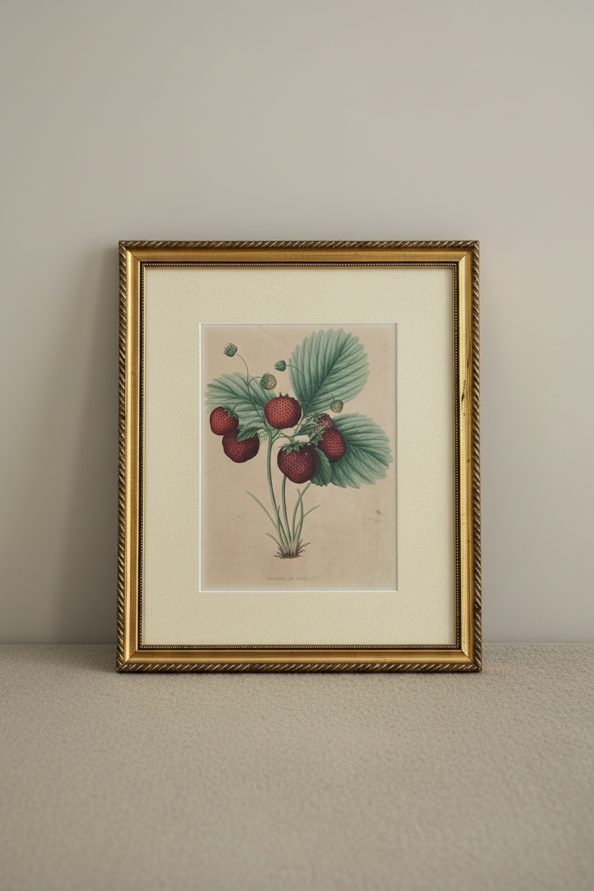 Vintage Strawberry Botanical — Revised